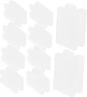 Radiator Bracket Plate Protective Sleeve 10pcs Plastic Inserts for Radiator Easy Install Adhesive Hooks