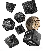 Q-Workshop The Witcher Dice Set. Geralt - Silver Sword, Multicolour