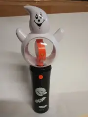 Light Up Spinner Wands Pumpkins Jack O Lantern Happy Halloween Toy