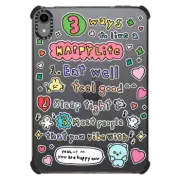 iPad mini (6th gen) iPad Impact Case 3 WAY TO LIVE A HAPPY LIFE