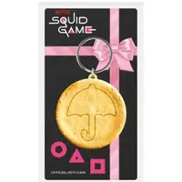 在飛比找蝦皮商城優惠-【魷魚遊戲】雨傘椪糖造型鑰匙圈/Squid Game