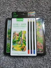 Crayola Signature Blend & Shade Vibrant Colored Pencils, 24ct