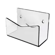 Wall Mounted Acrylic Envelope Document Storage Holder Postcard Stand