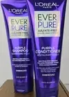 L'Oreal Paris EverPure Purple Shampoo w/Hibiscus 6.8 fl oz New