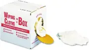 General Multipurpose Reusable Wiping Cloths Cotton White 5lb Box N205CW05(DR)