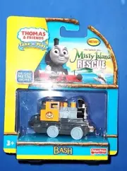 THOMAS & FRIENDS TAKE N PLAY Bash Misty Island Rescue Diecast Train 2010 New