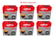 96 x Capsules Lavazza A Modo Mio Qualita Rossa Coffee Capsules 6 x 16 Pack New