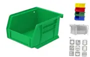 30210 AkroBins Plastic Storage Bins, Space-Saving Stackable Bins to use for