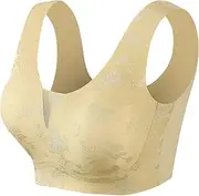 [Generic] Strapless Bra Women for Women with Small Chest and Flat Chest Showing Big Gathered Outward Expansion Anti Drooping No Bra Thin Bras for Women
