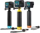 Sametop Floating Hand Grip Waterproof Handle Floaty Handler Gopro Hero 11, 10, 9