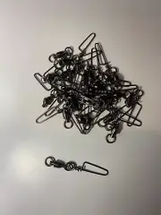 24 Snap Swivels #4 Stainless Steel Coastlock Fishing Duck Goose Decoy Trot Line