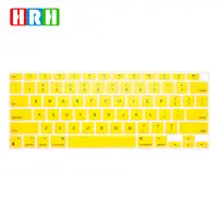 在飛比找蝦皮購物優惠-Hrh 英文矽膠鍵盤保護套適用於 MacBook New A