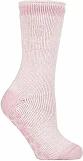 [HEAT HOLDERS] | SockShop | Ladies Winter Warm Thermal Slipper Socks with Gripper | Slip Resistant Grip Sole | TOG 2.34 | Women's sizes 4-8UK 5-9US and 9-12UK 10-13US