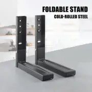 Adjustable Microwave Brackets Wall Mount Heavy Duty Shelf Carbon Steel Cradle