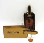 Luggage Tag Set of Two with Buckle Globe Trotter