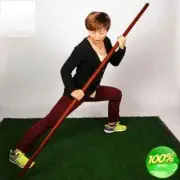 Long and Short Wooden Martial Arts Stick, Vietnamese Mahogany Nan Wing Chun,60cm