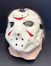 Friday the 13th Jason Voorhees Adult Deluxe Mask New Line Cinema