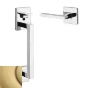 BALD MINNEAPOLIS HANDLE X 5162 LVR X SGL X RH, Satin Brass & Brown