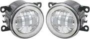 Car Fog Lamp Assembly Car Fog Lights Assembly LED DRL Daytime Running Light For L&and R&over For R&ange R&over Sport L320 2010 2011 2012 2013 Front Bumper Fog Light(Type C)
