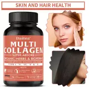 Multi Collagen Supplement Supports Healthy Skin,Hair & Nails,Balance DIgestive