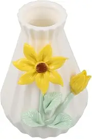 TOGEVAL Decorative Ceramic Vase for Home Decor Artistic Flower Arrangement Table Centerpiece Unique and Elegant Desktop Accent Sturdy and Easy to Clean Versatile Aroma Diffuser