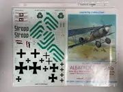 NEW Vtg Propac Decals 48101 Albatros Military War Model Airplane 1/48 (APP3)