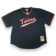Minnesota Twins Jersey Kirby Pucket #34 2XL (52) Mitchell Ness Cooperstown 1985