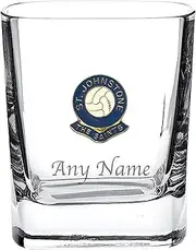Knight Personalised St Johnstone Football Club Mixer Glass
