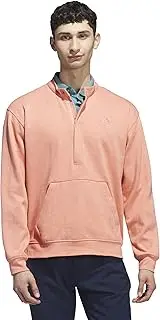 [adidas] Men's Go-to Quarter Zip Golf Pullover