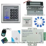 125KHZ RFID Card Door Access Control Kit +Magnetic Lock+Remote Control+ Doorbell