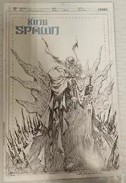 King Spawn #1 Capullo 1:50 Sketch Variant