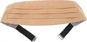 [ROMISBABA] Men's Satin Cummerbund Tuxedo Belt Bow Formal Dress Accessory for Wedding Event Party