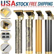 Men's Electric Shaver Trimmer Bald Razor Rechargeable Beard Shaving Machine US