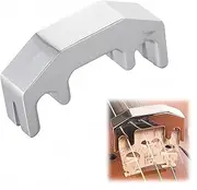 Ai-OUMLEEF Violin Mute,Metal Violin Mute Practice Violin Silencer for 3/4, 4/4, 1/2, Four Claw Silencer(Silver)