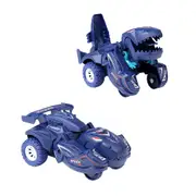 Crash Transforming Dinosaur Toy Car Automatic Dinosaur Transformer Toy Car for Kids