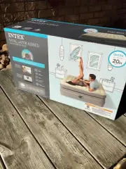 Intex The Dura Beam Queen Airbed Mattress Brand New In Box