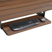 Adjustable Keyboard Tray Under Desk, 28x11 Inch Large Slide Out Keyboard & Mo...