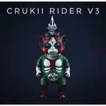 TOYBOOM 限定 設計師手繪 CRUKII RIDER V3 假面騎士V3  軟膠 非MEDICOM  BANDAI