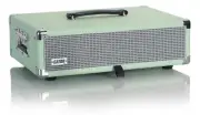 Gator Cases Retro Series Vintage Amp Rack Case; 2U - Seafoam Green