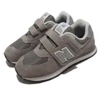 在飛比找PChome24h購物優惠-New Balance 童鞋 574 休閒鞋 中大童 深灰 
