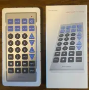 BROOKSTONE SUPER-SIZED TV REMOTE CONTROL - GLOW IN THE DARK BUTTONS