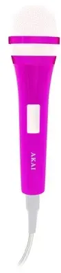 Akai Ks721p Wired Microphone [pink]