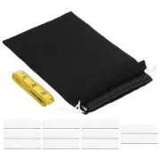 Portable Blackout Curtains, 79" x 57" with 10 Pairs Stickers