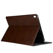 MCC iPad 9.7" Smart Folio Leather Case Cover 2017 iPad5 Skin Apple inch [Brown]