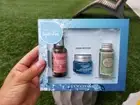NEW L’Occitane On-the-go hydration set: shampoo, aqua reotier, & almond skin oil