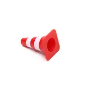 10x Mini PlasticTraffic Cones Sport Training Roadblock Mini Traffic Si-*- CR