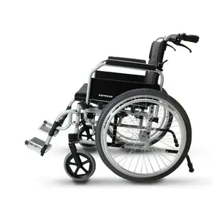 KARMA康揚鋁合金手動輪椅(可代辦長照補助款申請)KM-8520X(加大座寬20吋22吋)載重160公斤KM8520X