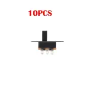 10pcs 6mm SPDT 1P2T ON/OFF Latching Toggle Switch 50V 0.5A for DIY Projects