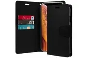 Mercury Goospery Sonata Diary leather case For Apple iPhone iXS MAX - Black
