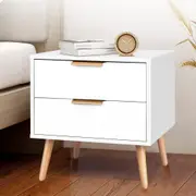 ALFORDSON Bedside Table Nightstand Side Cabinet Scandinavian White